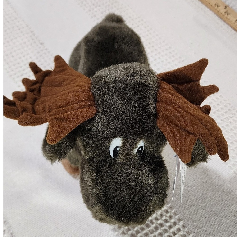 Kuddle Me Toys Plush Moose Stuffed Animal Brown Woodland 10 Inch NWT